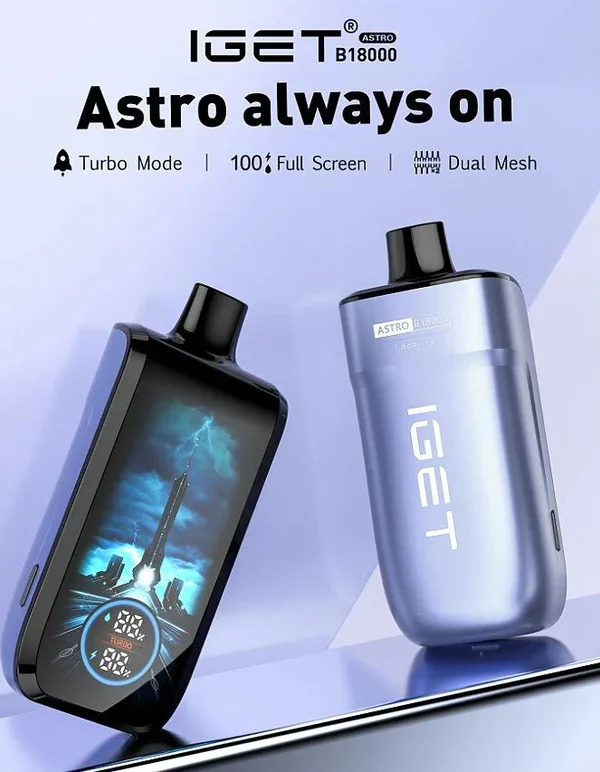 GET ASTRO 18000 PUFFS DISPOSABLE VAPE (Buy 1 Get 1)